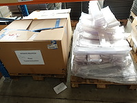 5x pallet pvc onderdelen voor winkelrekken gondella - afbeelding 1 van  9