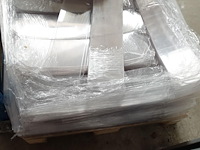 5x pallet pvc onderdelen voor winkelrekken gondella - afbeelding 5 van  9