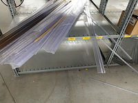 5x pallet pvc onderdelen voor winkelrekken gondella - afbeelding 6 van  9