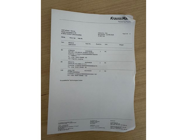 5x pallet spare parts kraussmaffei - afbeelding 14 van  25