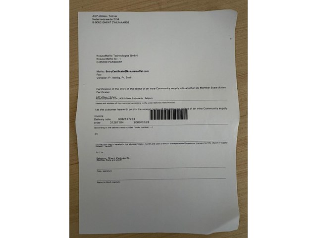 5x pallet spare parts kraussmaffei - afbeelding 18 van  25