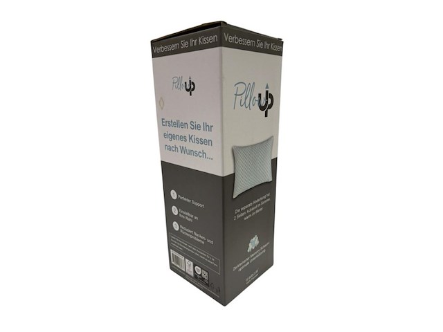 5x pillowup traagschuimkussen 60x40cm - afbeelding 1 van  2