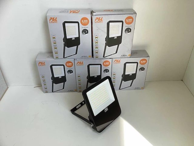 (5x) p&l light led-lamp - 4800lm - 50w - afbeelding 1 van  6