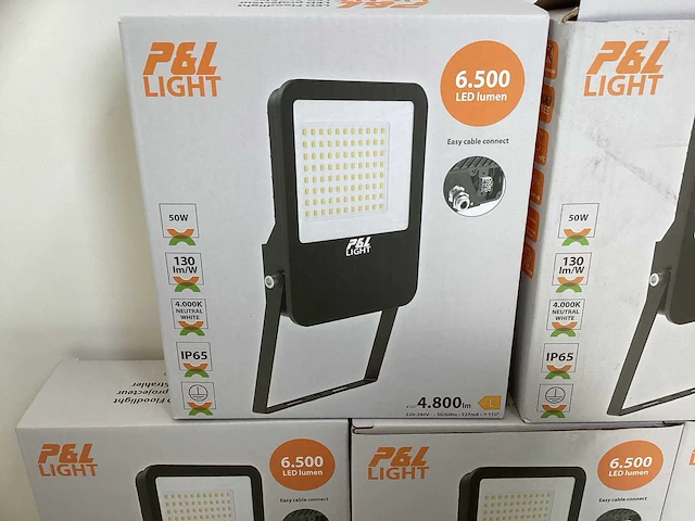 (5x) p&l light led-lamp - 4800lm - 50w - afbeelding 5 van  6