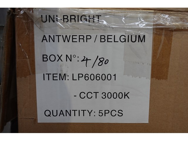 5x plafond ledlamp uni-bright - afbeelding 3 van  3