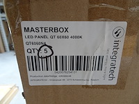 5x plafondlamp integratech - afbeelding 2 van  2