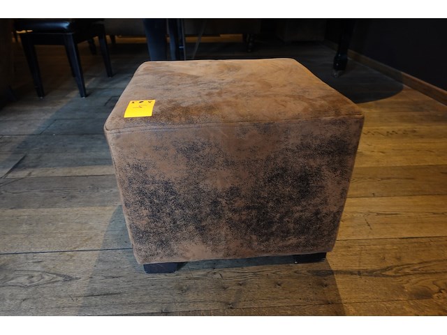 5x poef suede - afbeelding 3 van  3