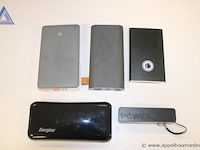 5x power bank, diverse merken en capaciteiten, werking niet gekend - afbeelding 1 van  5
