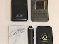 5x power banks, waaronder re-load enypdt02 15000 mah, otterbox 10000 mah, imtron 2200 mah, werking niet gekend - afbeelding 1 van  4
