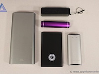 5x powerbank, diverse merken en modellen, met o.a. 20.800mah en 4400mah, werking niet gekend - afbeelding 1 van  3