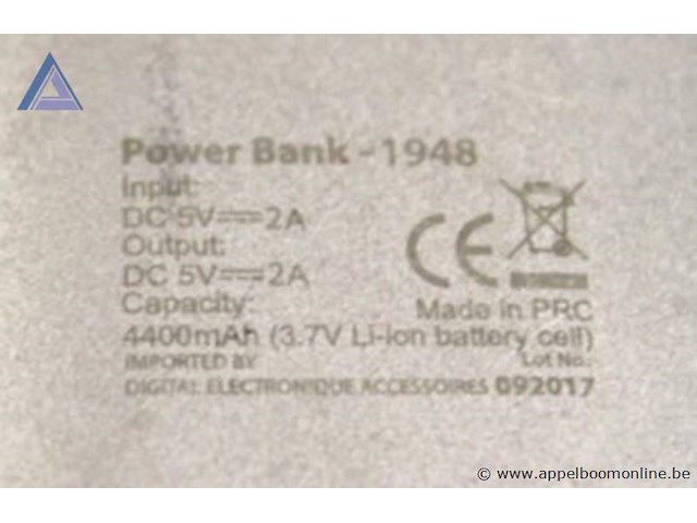 5x powerbank, diverse merken en modellen, met o.a. 20.800mah en 4400mah, werking niet gekend - afbeelding 3 van  3