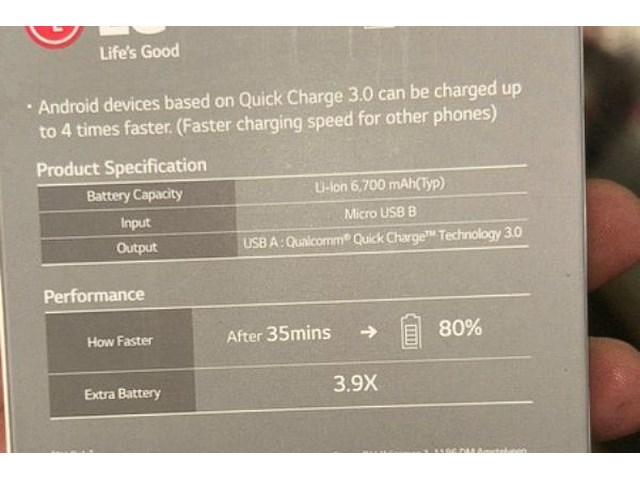 5x powerbank lg - afbeelding 3 van  3