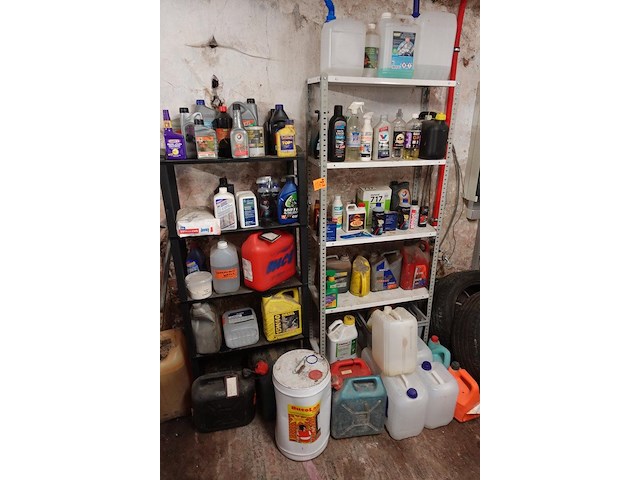 5x rek met inhoud - afbeelding 1 van  15