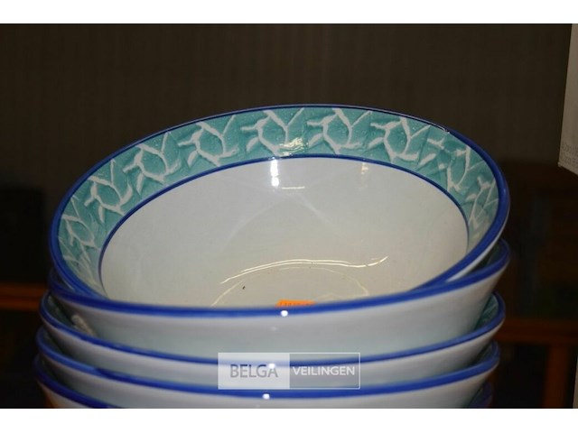 5x saladekommen - afbeelding 2 van  2