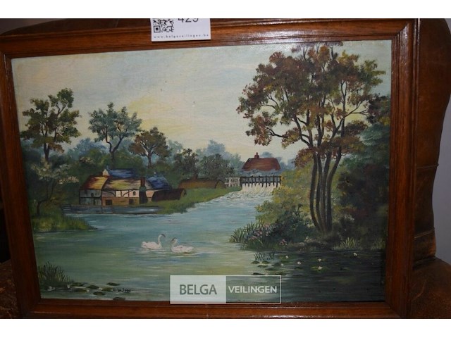 5x schilderijen - afbeelding 1 van  6