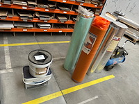 5x schuimfolie rol, 2x potlijm