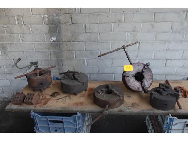 5x set diverse klauwplaten - afbeelding 1 van  5