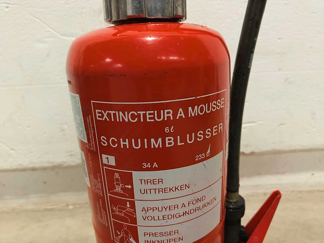 5x sicli - aqua 6m5 - schuimblusser - afbeelding 2 van  7