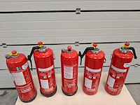 5x sicli - poedersnelblusser 12kg - - afbeelding 4 van  6