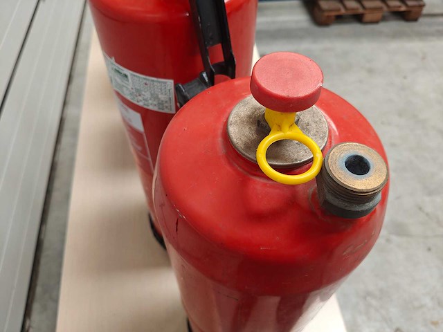 5x sicli - poedersnelblusser 12kg - - afbeelding 5 van  6