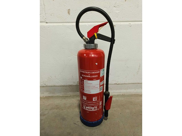 5x sicli aqua 9m5 schuimblusser gekeurd 2024 - afbeelding 2 van  7