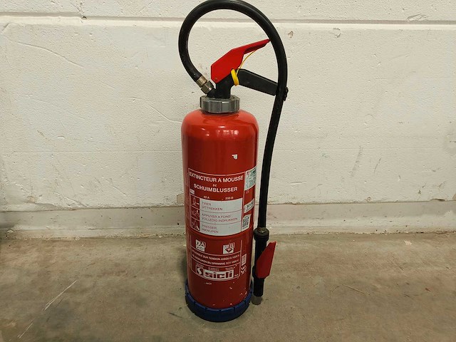 5x sicli aqua 9m5 schuimblusser gekeurd 2024 - afbeelding 1 van  9