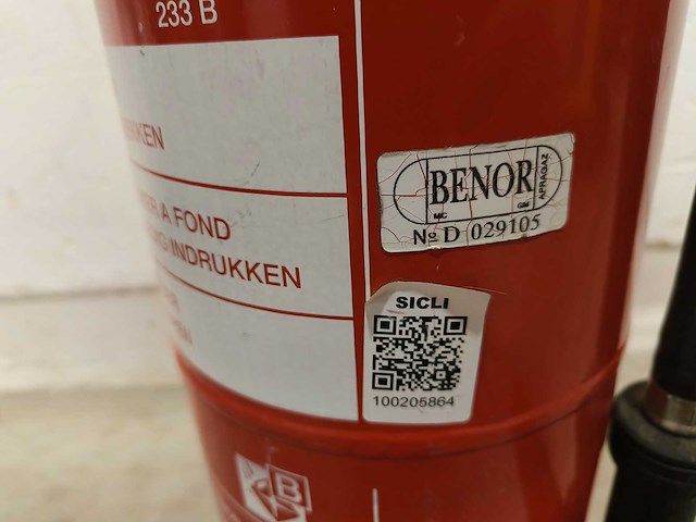 5x sicli aqua 9m5 schuimblusser gekeurd 2024 - afbeelding 1 van  4