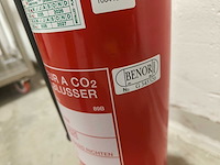 5x sicli co2-brandblusser gekeurd 2024 - afbeelding 2 van  6