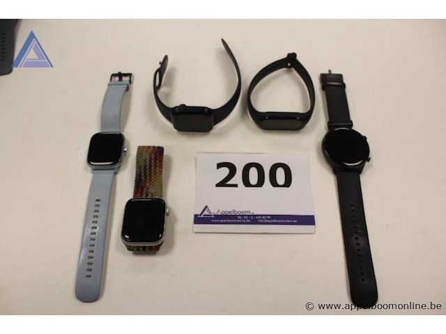 5x smartwatch, werking niet gekend - afbeelding 1 van  2