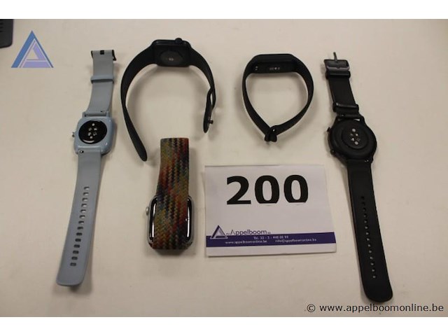 5x smartwatch, werking niet gekend - afbeelding 2 van  2