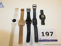 5x smartwatches, werking niet gekend - afbeelding 2 van  2