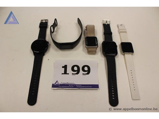 5x smartwatches, werking niet gekend - afbeelding 1 van  2