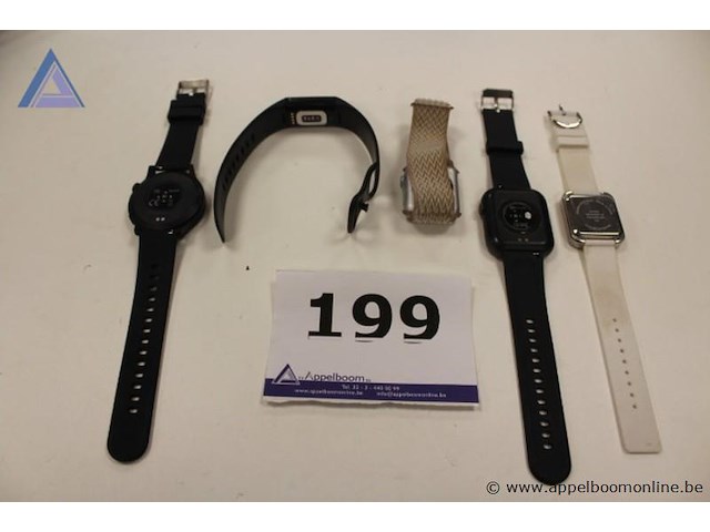 5x smartwatches, werking niet gekend - afbeelding 2 van  2