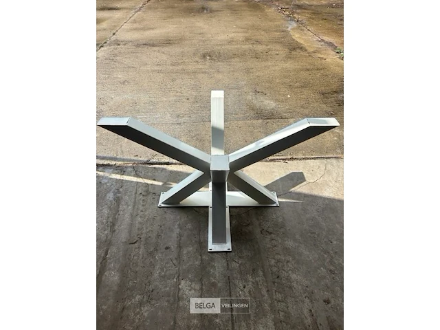 5x spinpoot wit koker 10x10 154x98x74cm - afbeelding 1 van  3