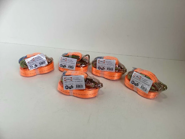 (5x) stahlkaiser spanband / ratelset - 800kg - 25mmx6m - afbeelding 2 van  3