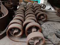 5x stapelbare galva houder + inhoud smeedwerk - afbeelding 6 van  10