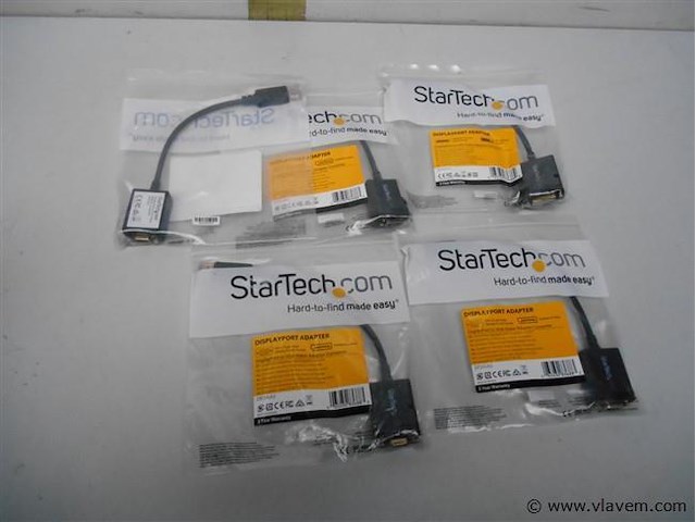 5x startech displayport to vga video adapter nieuw - afbeelding 1 van  1