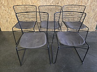 5x stoel wire pr living - afbeelding 1 van  6