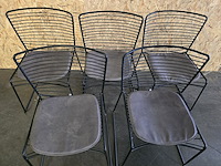 5x stoel wire pr living - afbeelding 3 van  6