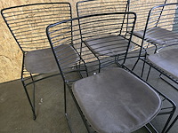 5x stoel wire pr living - afbeelding 4 van  6