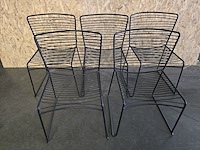 5x stoel wire pr living - afbeelding 6 van  6
