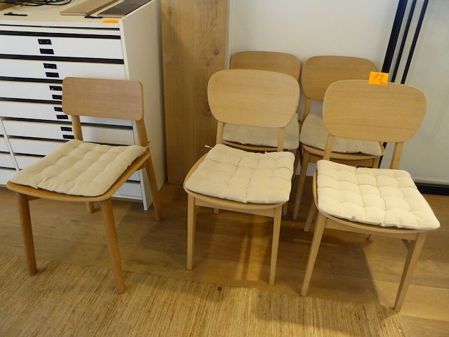 5x stoelen - afbeelding 1 van  3