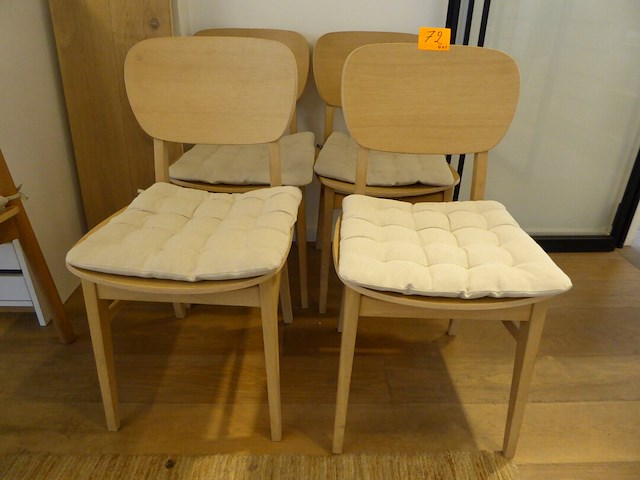 5x stoelen - afbeelding 2 van  3