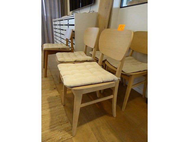 5x stoelen - afbeelding 3 van  3