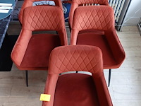 5x stoffen stoel bronx 71 - afbeelding 2 van  5