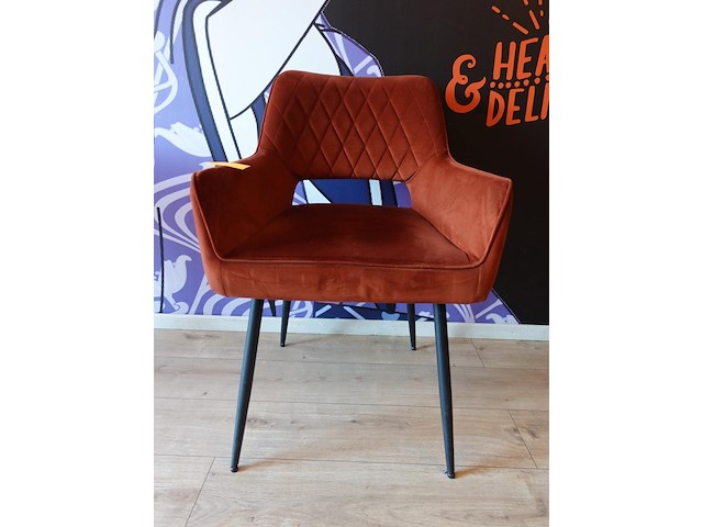 5x stoffen stoel bronx 71 - afbeelding 3 van  5