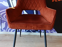 5x stoffen stoel bronx 71 - afbeelding 3 van  5