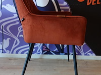 5x stoffen stoel bronx 71 - afbeelding 4 van  5