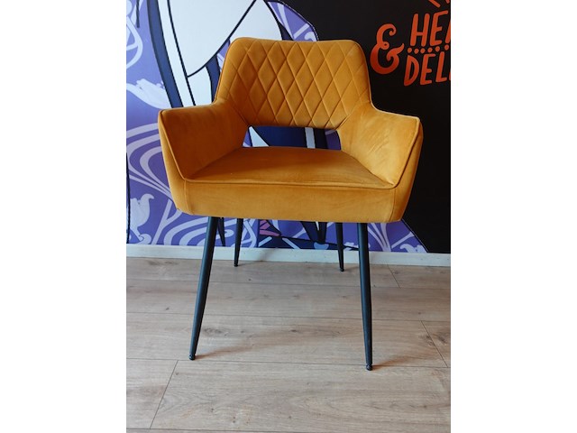 5x stoffen stoel bronx 71 - afbeelding 3 van  5