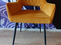 5x stoffen stoel bronx 71 - afbeelding 3 van  5